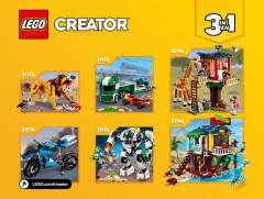 LEGO 31111 instructions page 35 – build guide