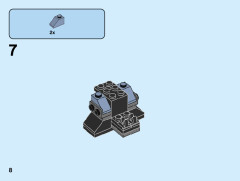 LEGO 31111 instructions page 8 – build guide