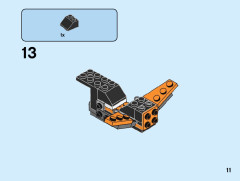 LEGO 31111 instructions page 11 – build guide