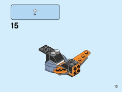 LEGO 31111 instructions page 13 – build guide