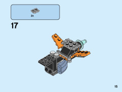 LEGO 31111 instructions page 15 – build guide
