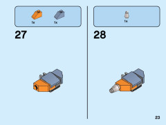 LEGO 31111 instructions page 23 – build guide