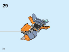 LEGO 31111 instructions page 24 – build guide
