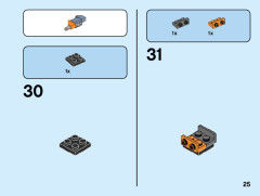 LEGO 31111 instructions page 25 – build guide