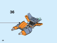 LEGO 31111 instructions page 28 – build guide