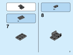 LEGO 31111 instructions page 7 – build guide