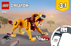 LEGO 31112 instructions page 1 – build guide