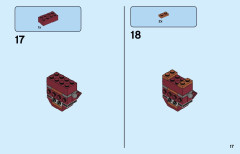 LEGO 31112 instructions page 17 – build guide