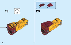 LEGO 31112 instructions page 18 – build guide