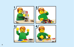 LEGO 31112 instructions page 2 – build guide