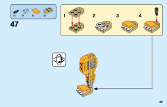 LEGO 31112 instructions page 33 – build guide