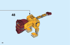 LEGO 31112 instructions page 34 – build guide
