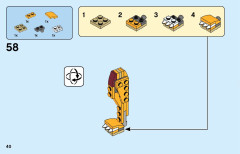 LEGO 31112 instructions page 40 – build guide