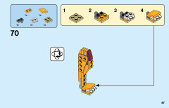 LEGO 31112 instructions page 47 – build guide
