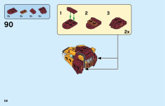 LEGO 31112 instructions page 58 – build guide