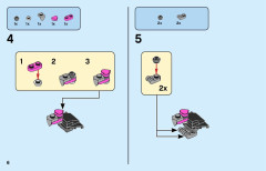 LEGO 31112 instructions page 6 – build guide
