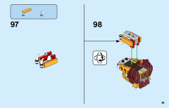 LEGO 31112 instructions page 61 – build guide