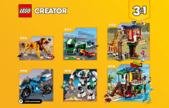 LEGO 31112 instructions page 65 – build guide