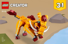 LEGO 31112 instructions page 1 – build guide