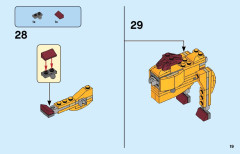 LEGO 31112 instructions page 19 – build guide