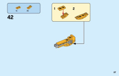 LEGO 31112 instructions page 27 – build guide