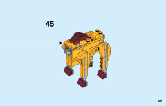 LEGO 31112 instructions page 29 – build guide