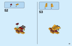LEGO 31112 instructions page 33 – build guide