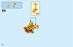 LEGO 31112 instructions page 34 – build guide