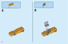LEGO 31112 instructions page 4 – build guide