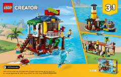 LEGO 31112 instructions page 44 – build guide