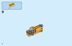 LEGO 31112 instructions page 6 – build guide