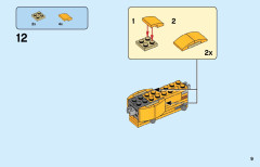 LEGO 31112 instructions page 9 – build guide
