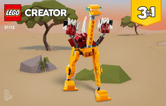 LEGO 31112 instructions page 1 – build guide