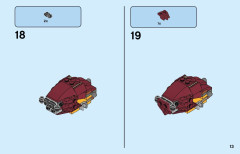 LEGO 31112 instructions page 13 – build guide
