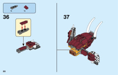 LEGO 31112 instructions page 20 – build guide