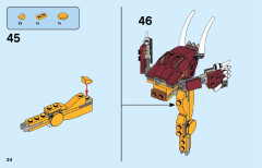 LEGO 31112 instructions page 24 – build guide