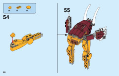 LEGO 31112 instructions page 28 – build guide