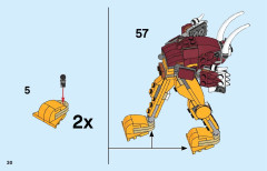 LEGO 31112 instructions page 30 – build guide