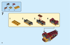 LEGO 31112 instructions page 6 – build guide