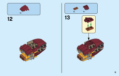 LEGO 31112 instructions page 9 – build guide