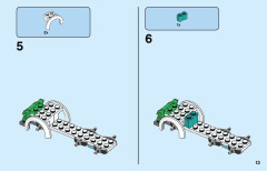 LEGO 31113 instructions page 13 – build guide