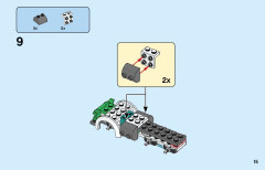 LEGO 31113 instructions page 15 – build guide