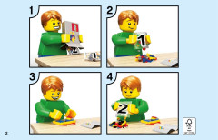 LEGO 31113 instructions page 2 – build guide