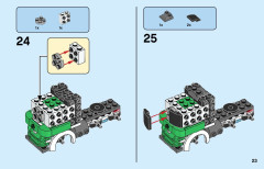 LEGO 31113 instructions page 23 – build guide