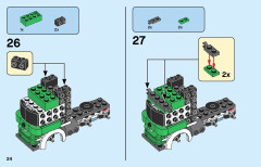 LEGO 31113 instructions page 24 – build guide