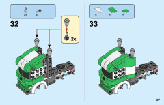 LEGO 31113 instructions page 27 – build guide