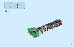 LEGO 31113 instructions page 15 – build guide
