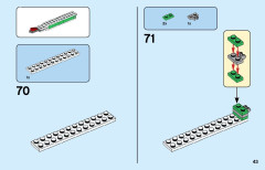 LEGO 31113 instructions page 43 – build guide