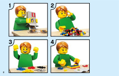 LEGO 31113 instructions page 2 – build guide
