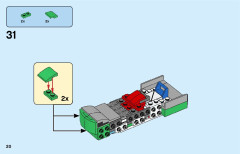 LEGO 31113 instructions page 20 – build guide
